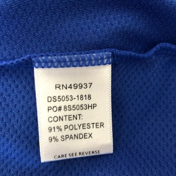 Tail Blue Pullover Athletic Shirt Large - Picture 7 of 7